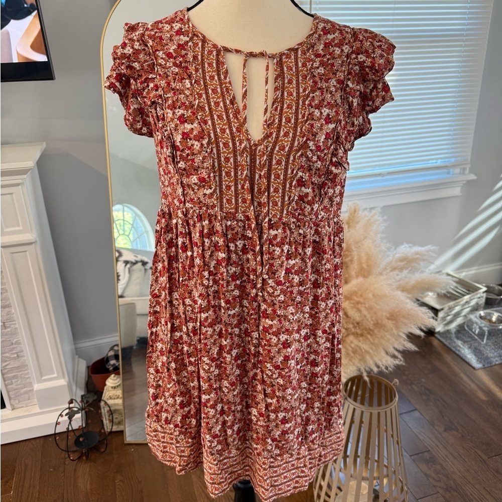Nurture by Westbound Multicolor Floral Mini Dress